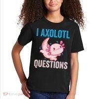 I Axolotl Questions I Axolotl Cute Kids T-Shirt thumb 2