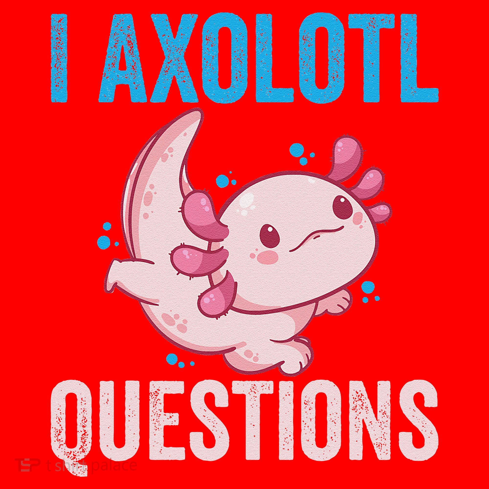 I Axolotl Questions I Axolotl Cute Santa Hat