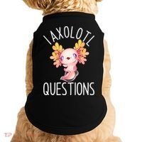 I Axolotl Questions Funny Cute Anime Pet Doggie Tank thumb 0