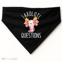 I Axolotl Questions Funny Cute Anime Pet USA-Made Doggie Bandana thumb 0