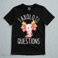 I Axolotl Questions Funny Cute Anime Pet T-Shirt thumb 5