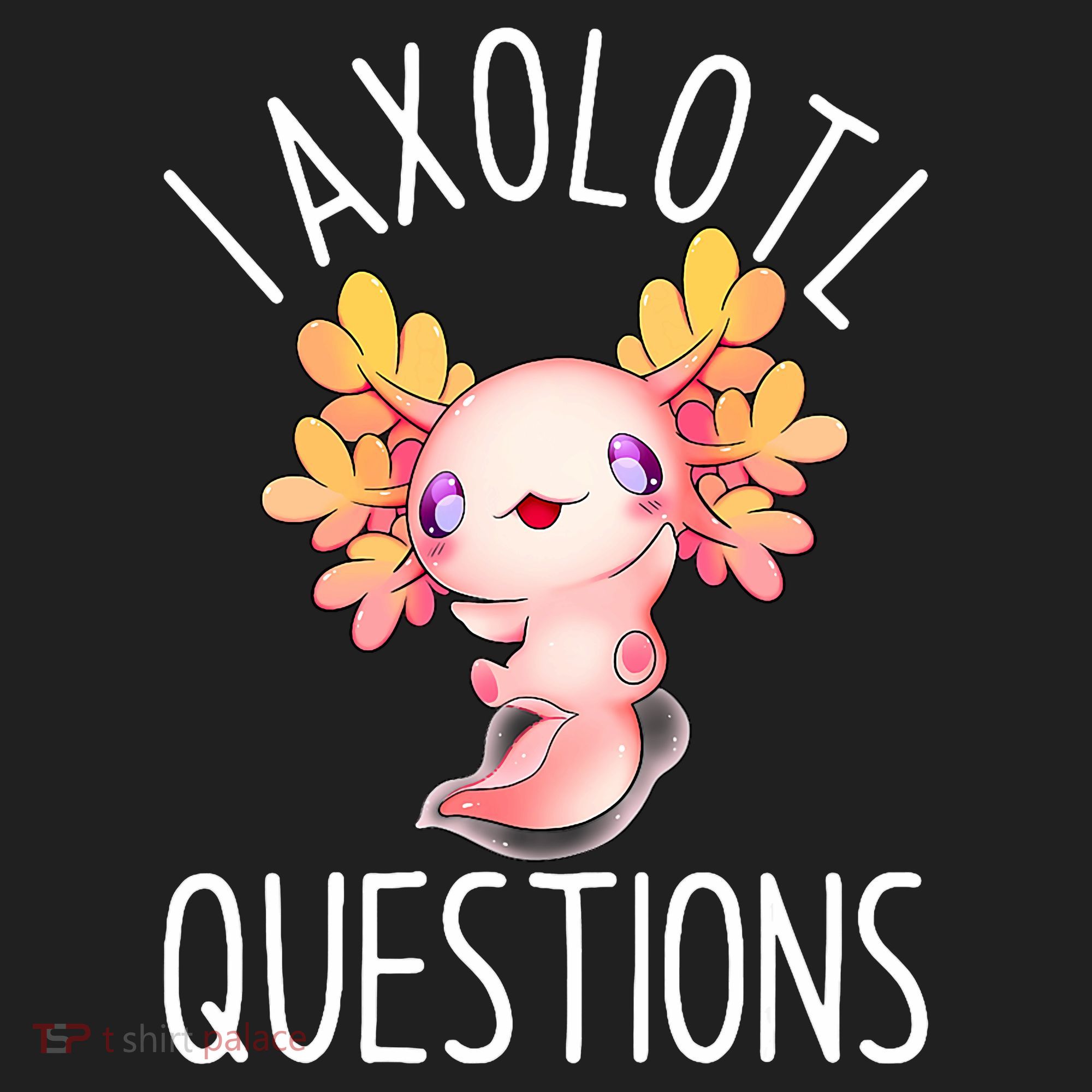 I Axolotl Questions Funny Cute Anime Pet Beanie
