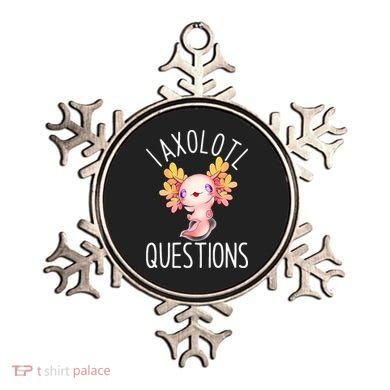 I Axolotl Questions Funny Cute Anime Pet Ornament