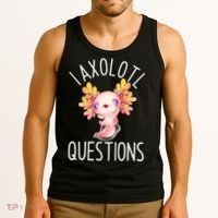 I Axolotl Questions Funny Cute Anime Pet Tank Top thumb 3