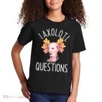 I Axolotl Questions Funny Cute Anime Pet Kids T-Shirt thumb 2