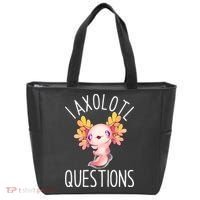 I Axolotl Questions Funny Cute Anime Pet Tote Bag thumb 0