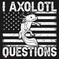 I Axolotl Questions Funny Axolotl Animal  Long Sleeve Shirt thumb 2