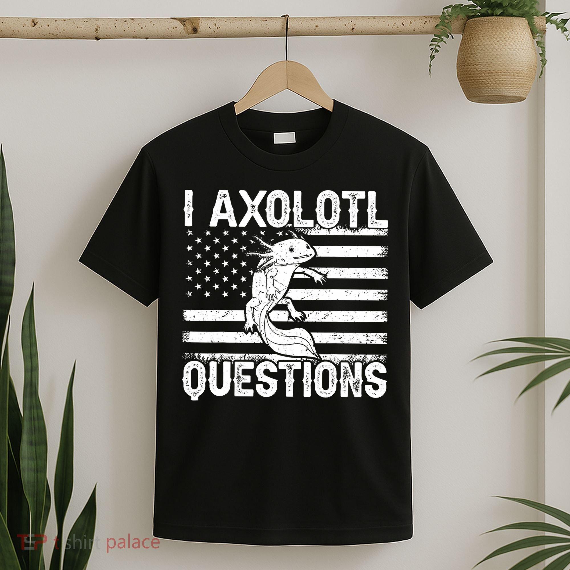 I Axolotl Questions Funny Axolotl Animal  T-Shirt