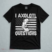 I Axolotl Questions Funny Axolotl Animal  T-Shirt thumb 5