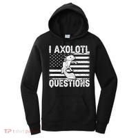 I Axolotl Questions Funny Axolotl Animal  Women's Hoodie thumb 0