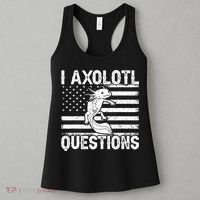 I Axolotl Questions Funny Axolotl Animal  Women's Tank Top thumb 3