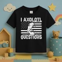 I Axolotl Questions Funny Axolotl Animal  Toddler T-Shirt thumb 3