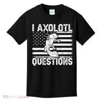 I Axolotl Questions Funny Axolotl Animal  Kids T-Shirt thumb 0