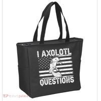 I Axolotl Questions Funny Axolotl Animal  Tote Bag thumb 2