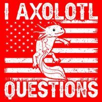 I Axolotl Questions Funny Axolotl Animal  Santa Hat thumb 1