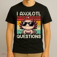 I Axolotl Questions T-Shirt thumb 3