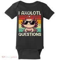 I Axolotl Questions Baby Bodysuit thumb 0