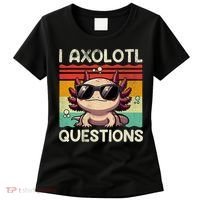 I Axolotl Questions Women's T-Shirt thumb 0