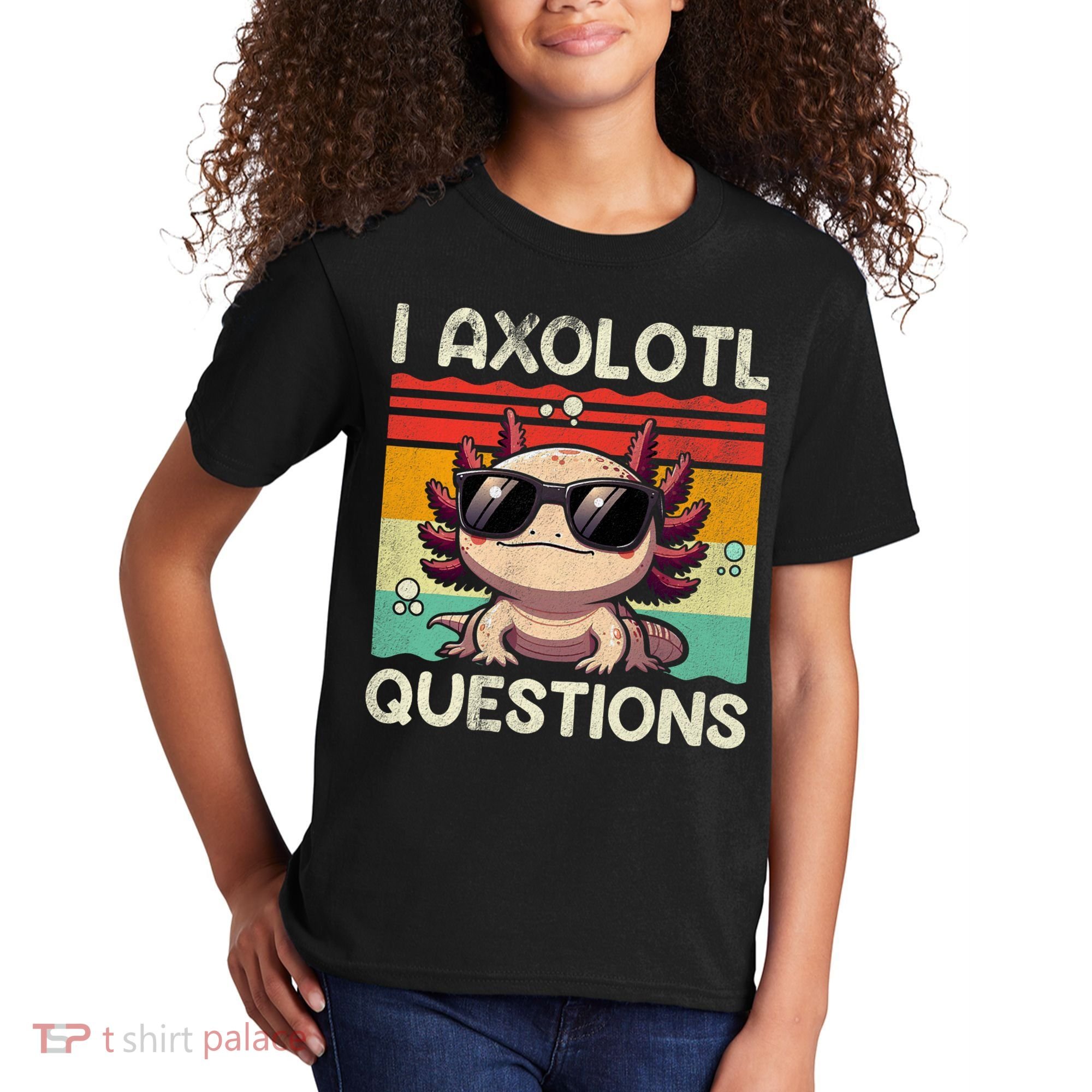 I Axolotl Questions Kids T-Shirt