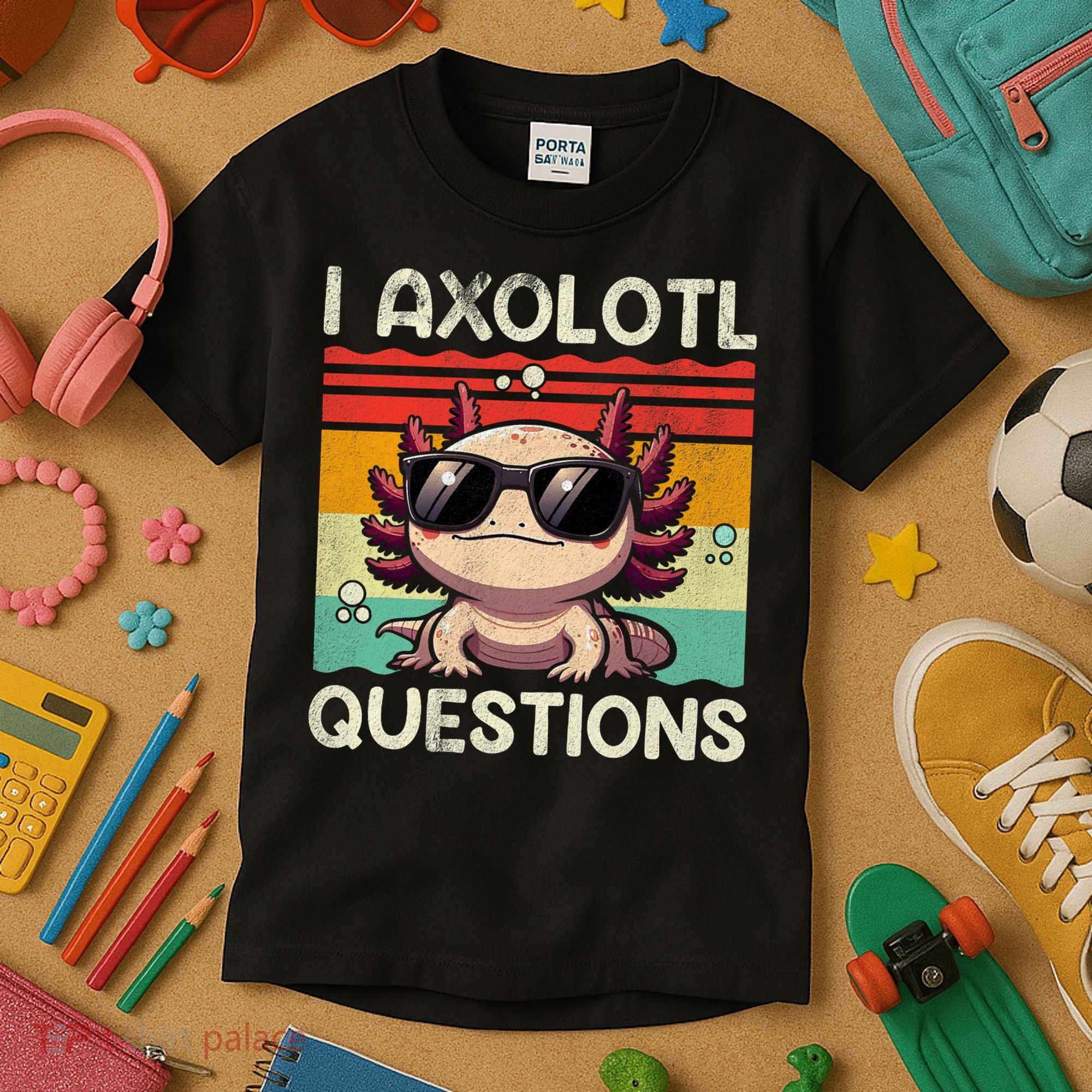 I Axolotl Questions Kids T-Shirt
