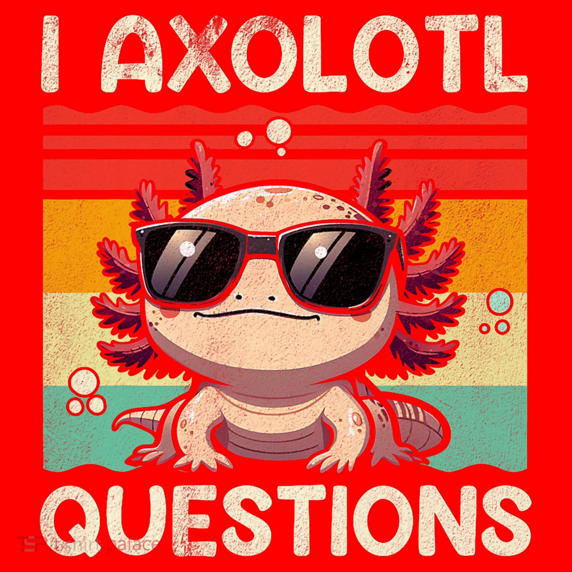 I Axolotl Questions Santa Hat