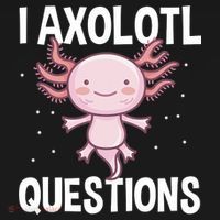 I Axolotl Questions Funny Cute Kawaii Women's Hoodie thumb 2