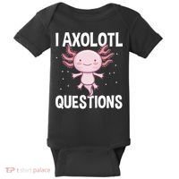 I Axolotl Questions Funny Cute Kawaii Baby Bodysuit thumb 0