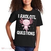 I Axolotl Questions Funny Cute Kawaii Kids T-Shirt thumb 2