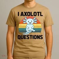 I Axolotl Questions T-Shirt thumb 3