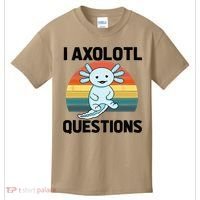 I Axolotl Questions Kids T-Shirt thumb 0