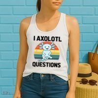 I Axolotl Questions Women's Tank Top thumb 2