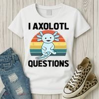 I Axolotl Questions Women's T-Shirt thumb 3