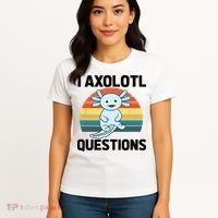 I Axolotl Questions Women's T-Shirt thumb 4