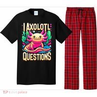  I Axolotl Questions  Funny Amphibian Axolotl  Pajama Set thumb 0