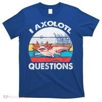 I Axolotl Questions Vintage Axolotl Gift Boys Girls T-Shirt thumb 0