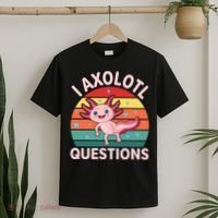 I Axolotl Questions Cute Axolotl T-Shirt thumb 2