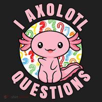 I Axolotl Questions Funny P.ink Axolotl Kawaii Hat thumb 2