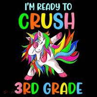 I Am Ready To Crush 3rd Grade Dabbing Unicorn Back To School Coffee Mug thumb 5