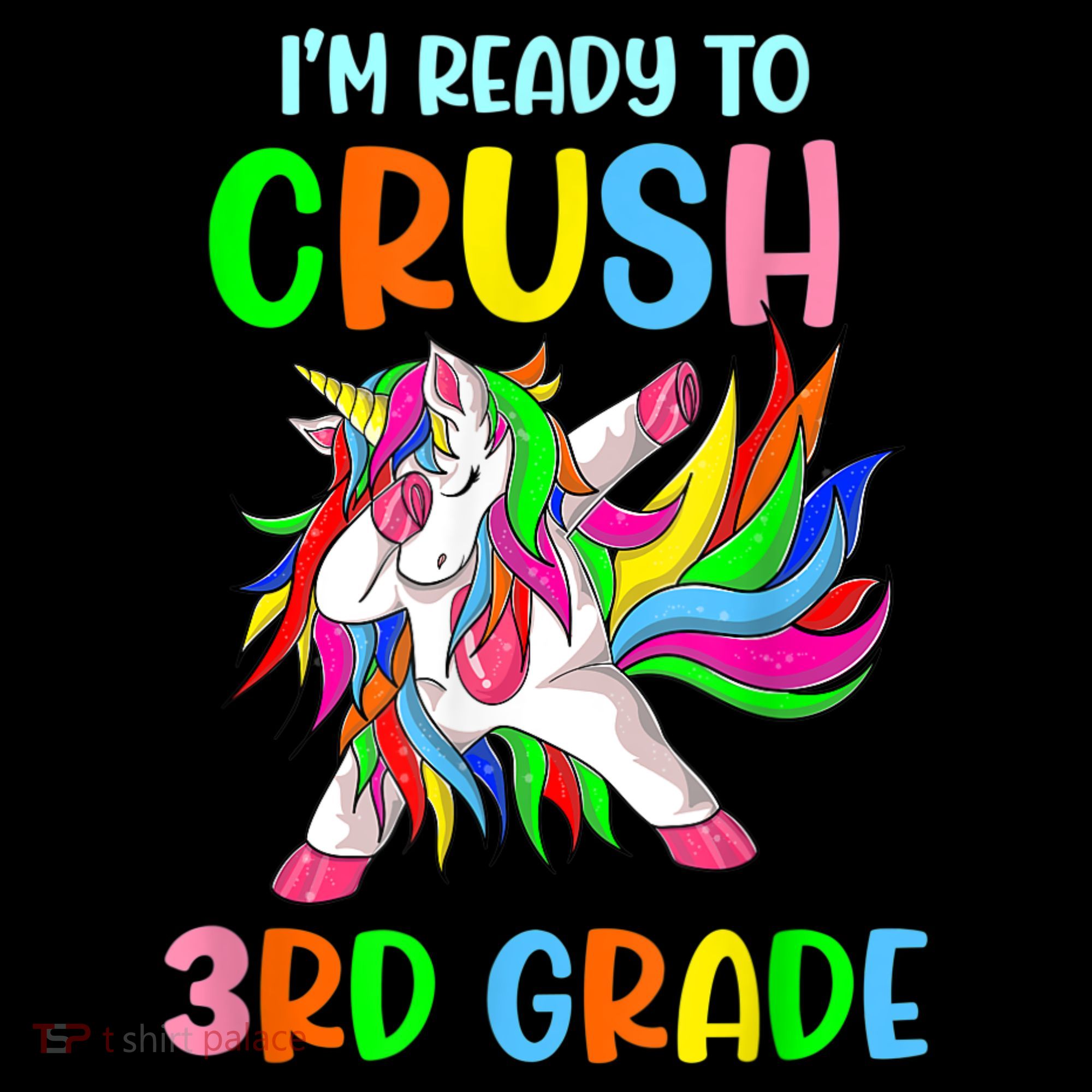 I Am Ready To Crush 3rd Grade Dabbing Unicorn Back To School Coffee Mug