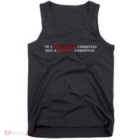 Im A Red Letter Christian Not A Red Hat Christian Tank Top thumb 0