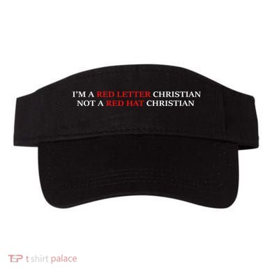 Im A Red Letter Christian Not A Red Hat Christian Visor