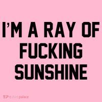 I'm A Ray Of Fucking Sunshine Coaster thumb 2