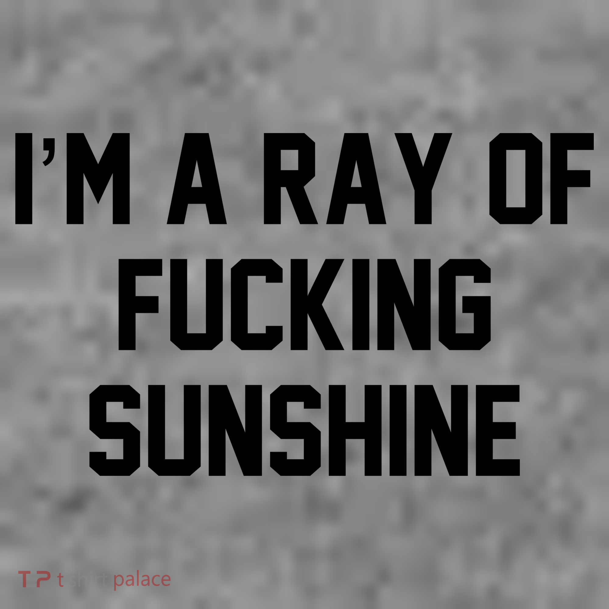 I'm A Ray Of Fucking Sunshine Toddler Hoodie