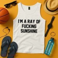 I'm A Ray Of Fucking Sunshine Tank Top thumb 4