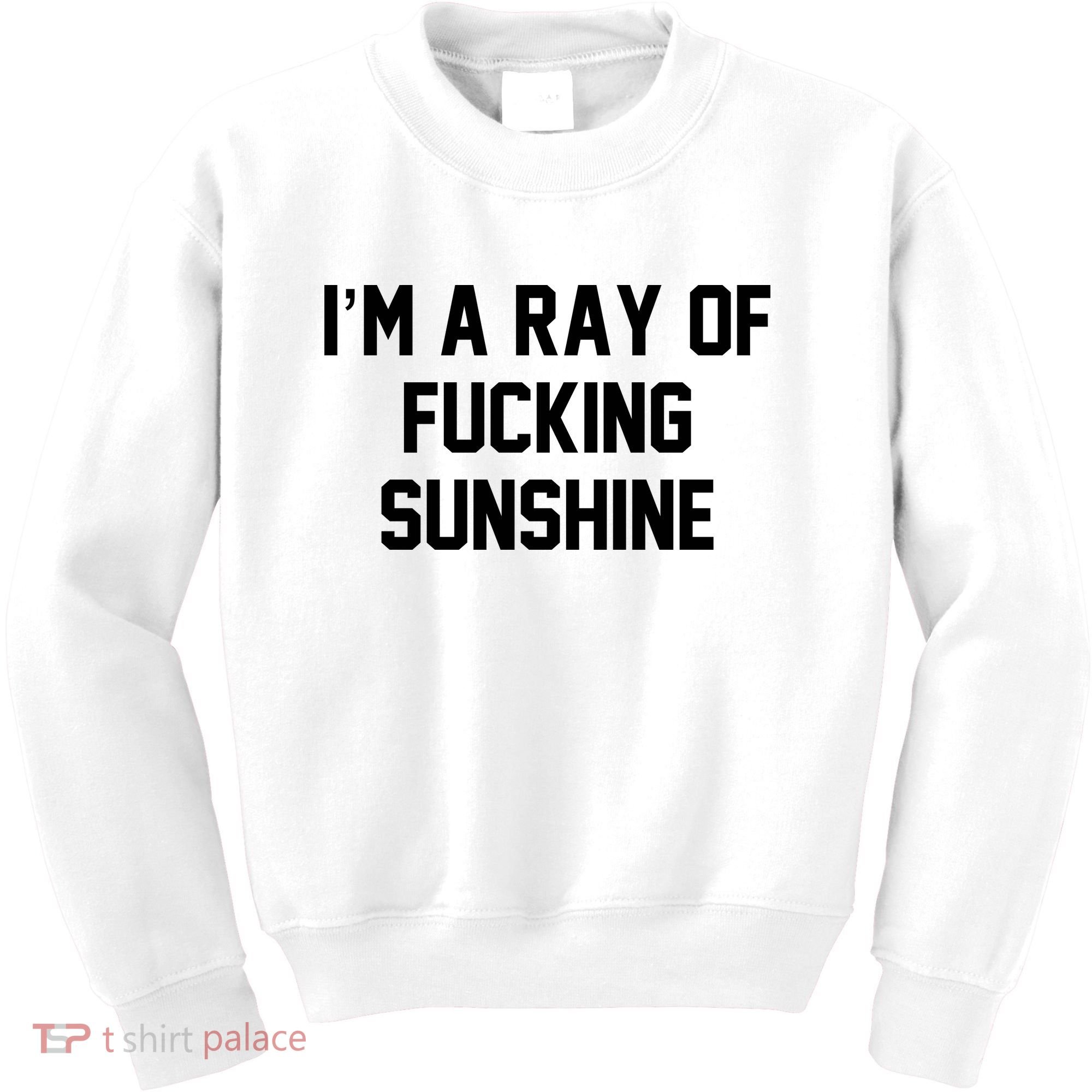 I'm A Ray Of Fucking Sunshine Kids Sweatshirt