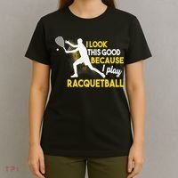 It's A Racquetball Thing funny racquet sports T-Shirt thumb 4
