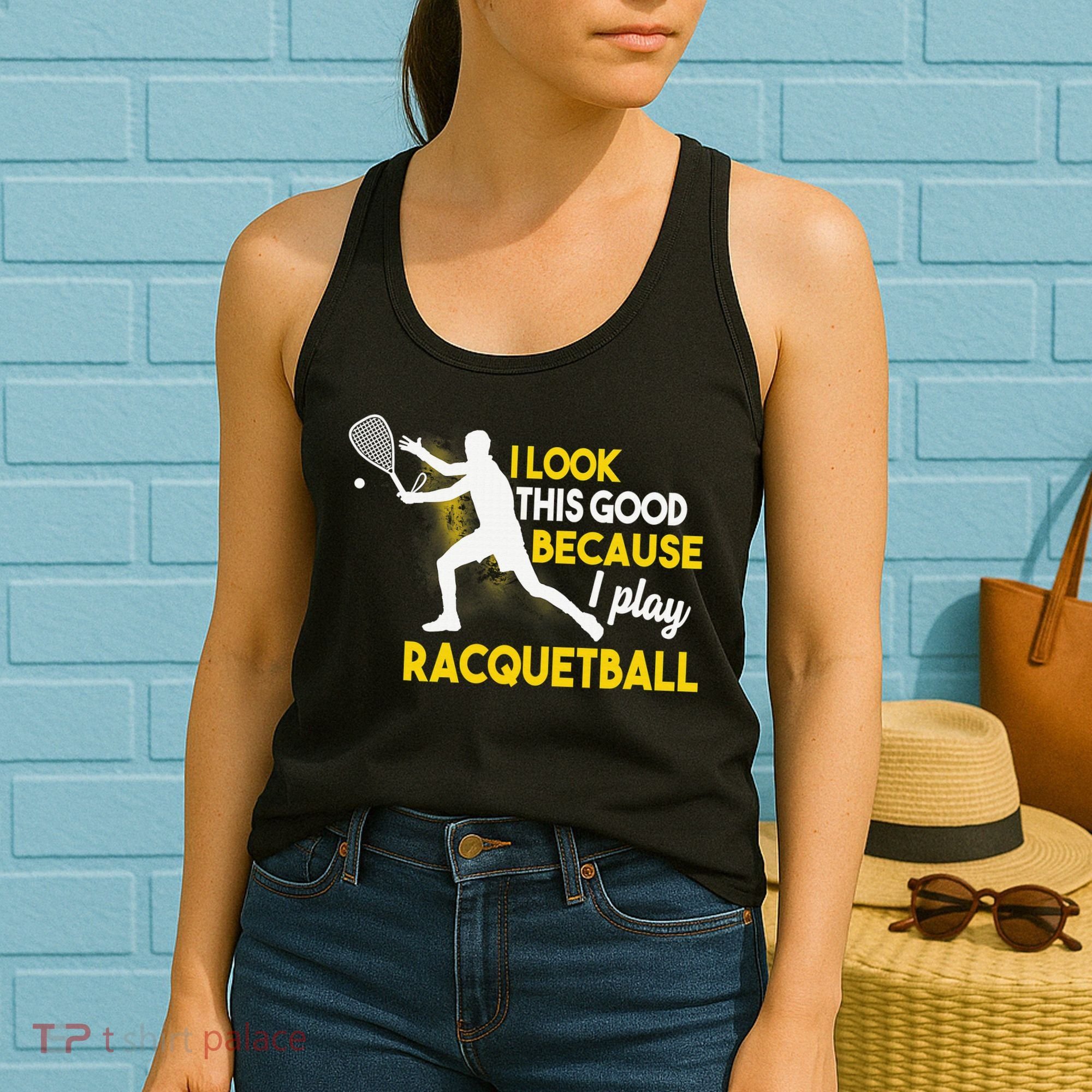 It's A Racquetball Thing funny racquet sports Women's Tank Top