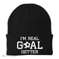 I'm A Real GOAL Getter Soccer Beanie thumb 0