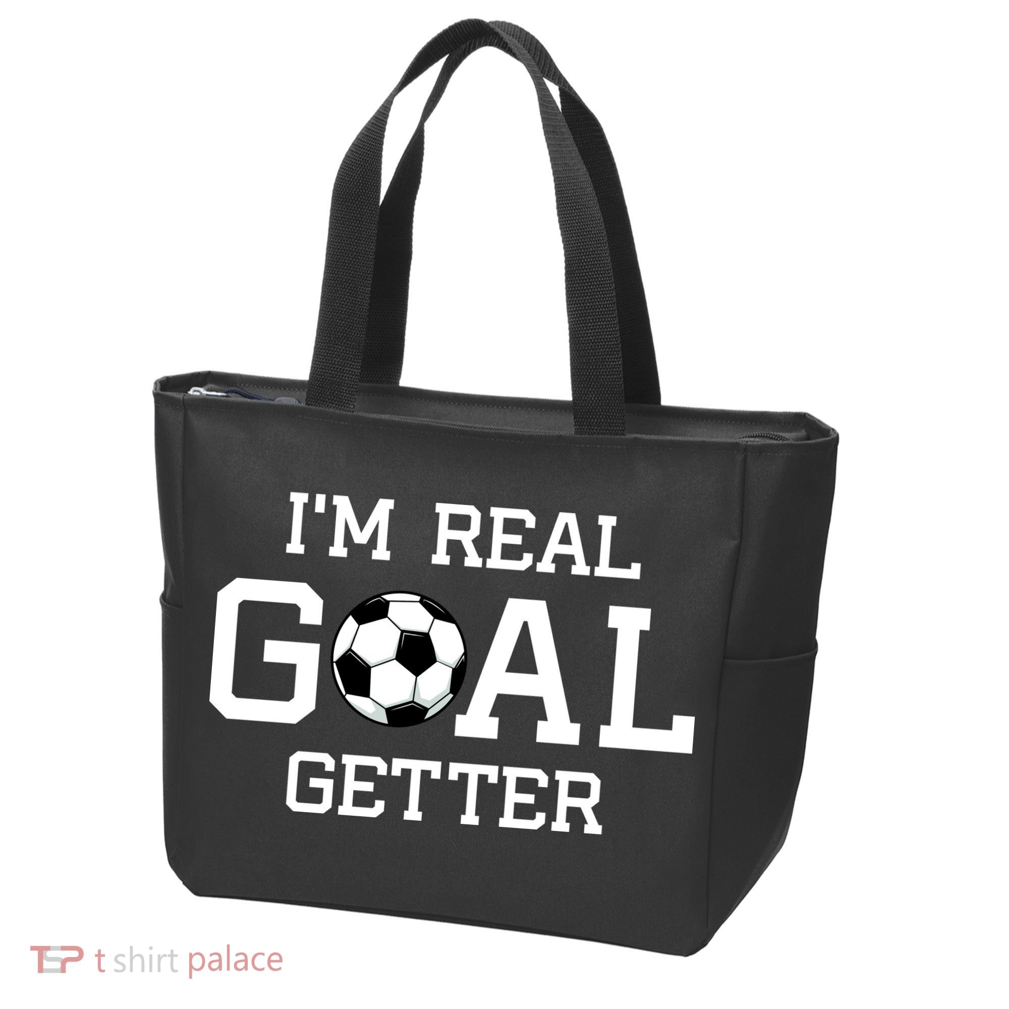 I'm A Real GOAL Getter Soccer Tote Bag