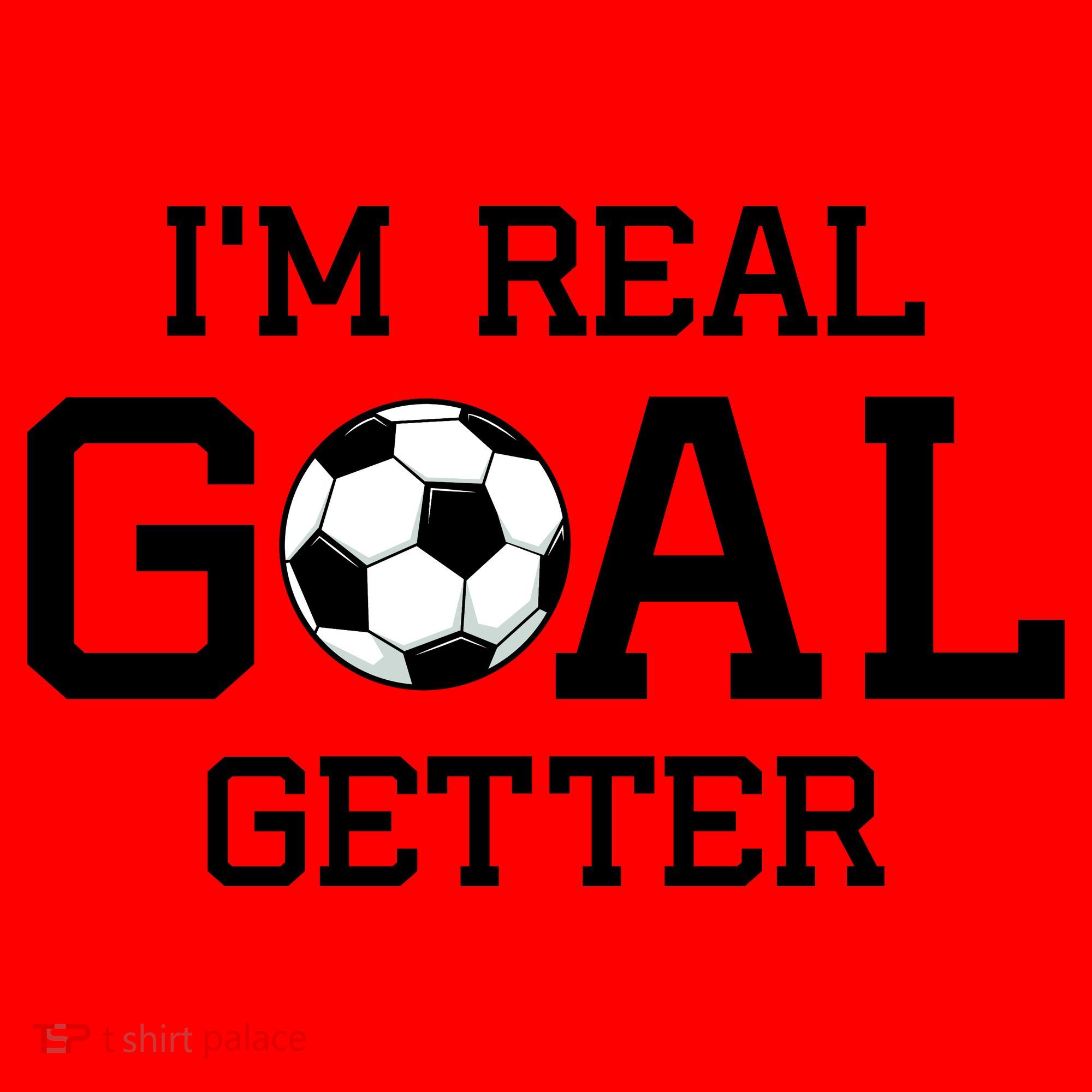 I'm A Real GOAL Getter Soccer Santa Hat
